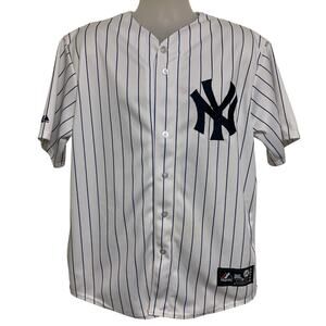 New York Yankees Majestic Team Jersey Mens Size L